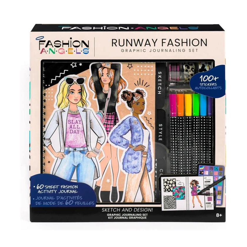RUNWAY FASHION GRAPHIC JOURNAL SET